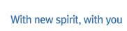With new spirit, with you